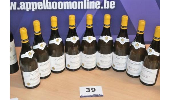 9 flessen à 75cl witte wijn JOSEPH DROUHIN, Montagny, Premier Cru, Bourgogne,  2017